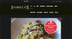 Desktop Screenshot of isabellasitalian.com